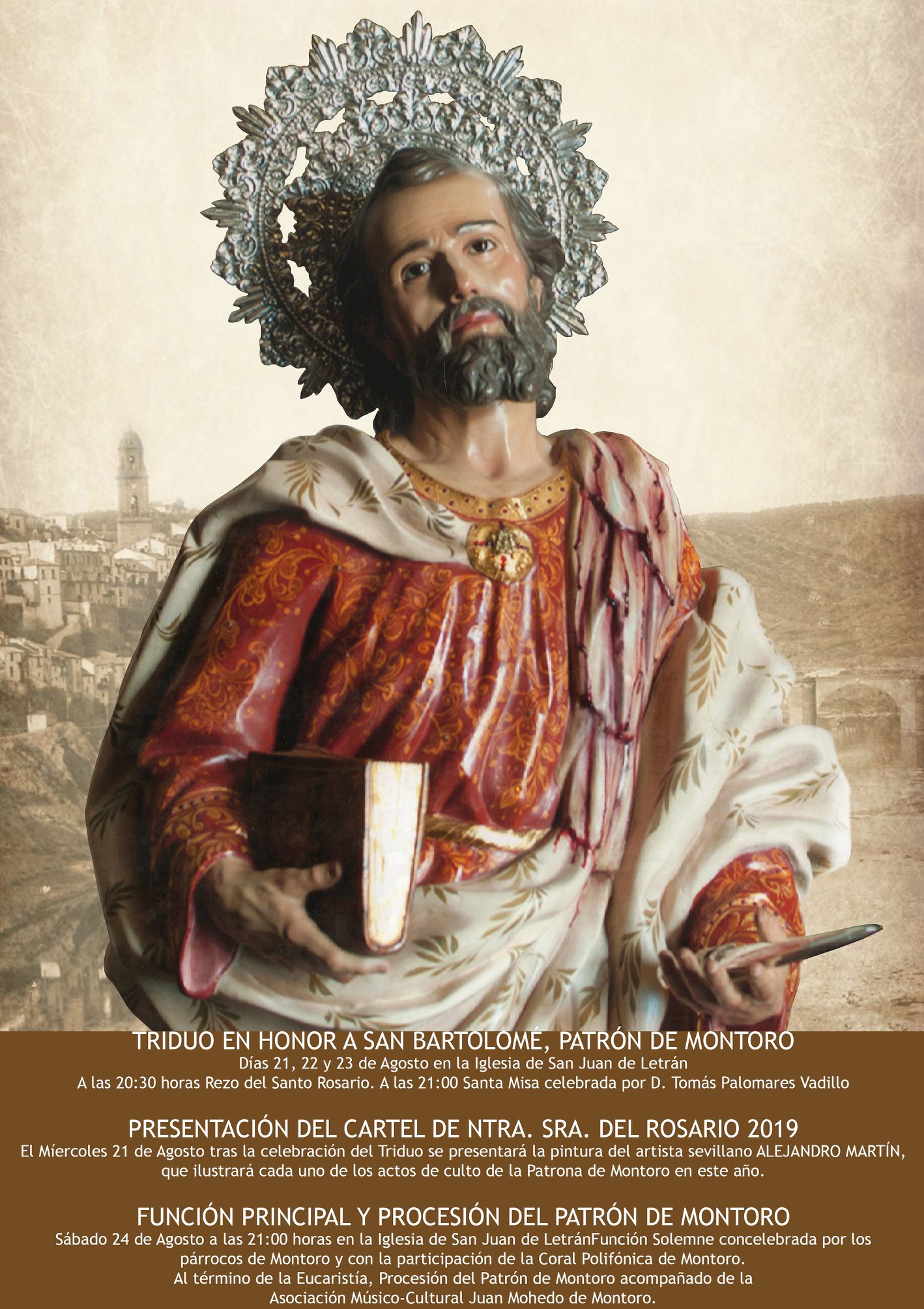 Fiestas patronales en honor de San Bartolomé  